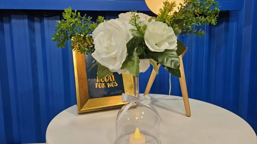 Imagem arranjo de mesa para casamento faca do artigo Arranjo de Mesa para Casamento - Faça Você Mesmo