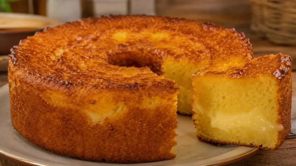 Imagem Bolo de Fuba com Queijo